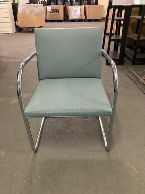 Used Knoll Brno Flat Bar Side Chair - Office Furniture Resources