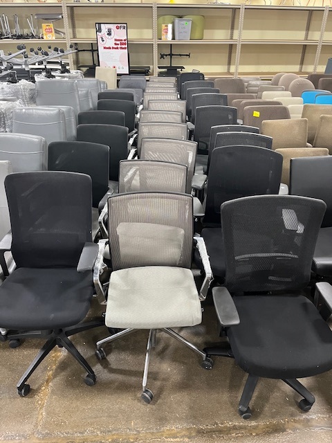 Old office discount chairs for sale