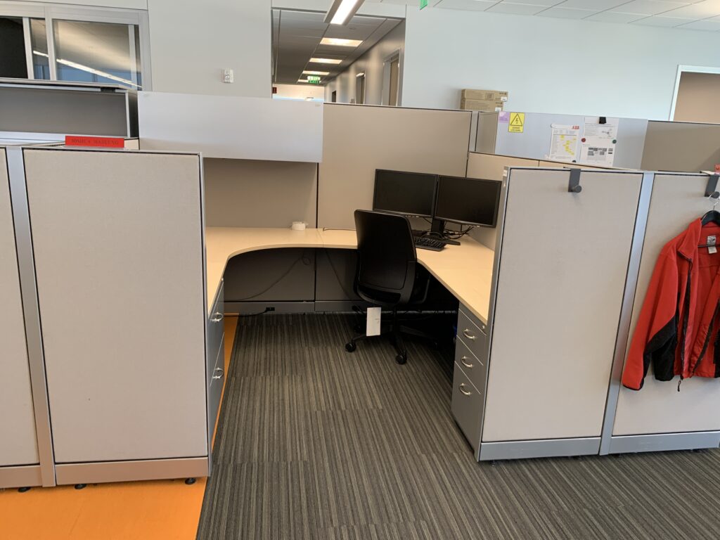 Used Steelcase Kick Cubicle - Office Furniture Resources