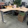 Used Steelcase Steelcase Adjustable L-Shape Standing desk
