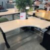 Used Steelcase Steelcase Adjustable L-Shape Standing desk - Image 5