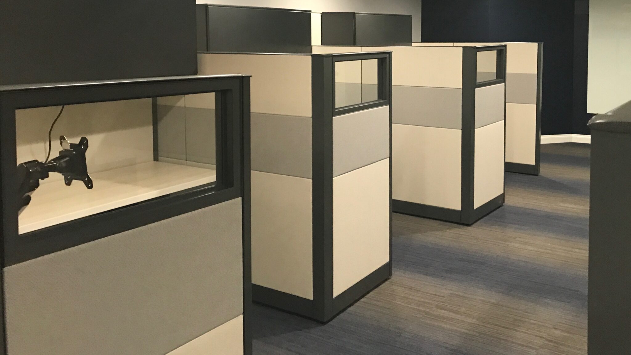 Image of office cubicle walls