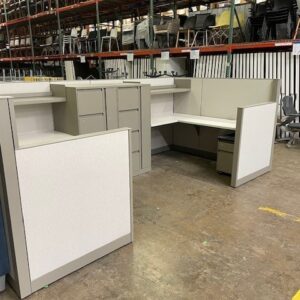 Steelcase Answer Cubicle with Storage tower