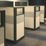 Image of office cubicle walls