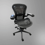 Used Herman Miller Aeron Desk Chair in Graphite available at Office Furniture Resources in Chicago Milwaukee and Madison Wisconsin