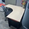 Used Corner Desk with Mobile Pedestal - Image 4