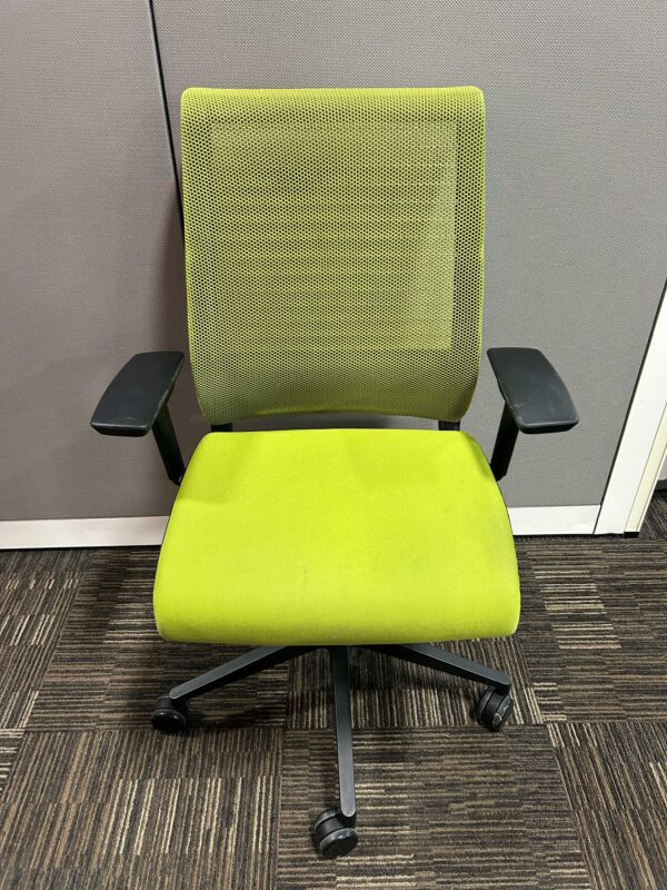 Used Green Steelcase Think Computer Chair