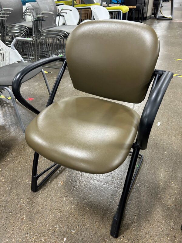 Used Steelcase Vinyl Ally Stack Chair - Image 2