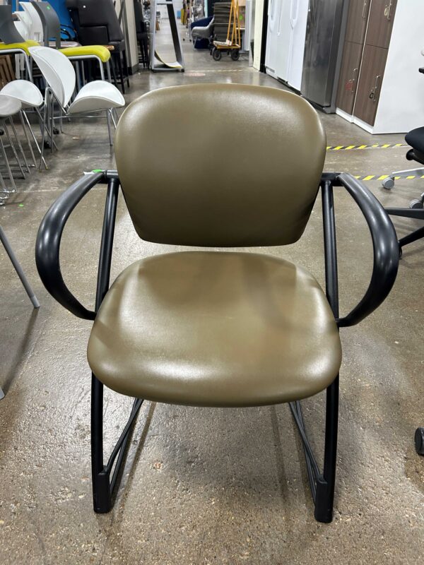 Used Steelcase Vinyl Ally Stack Chair