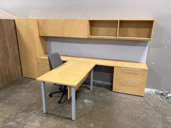 Used OFS Veneer Desk - Image 6