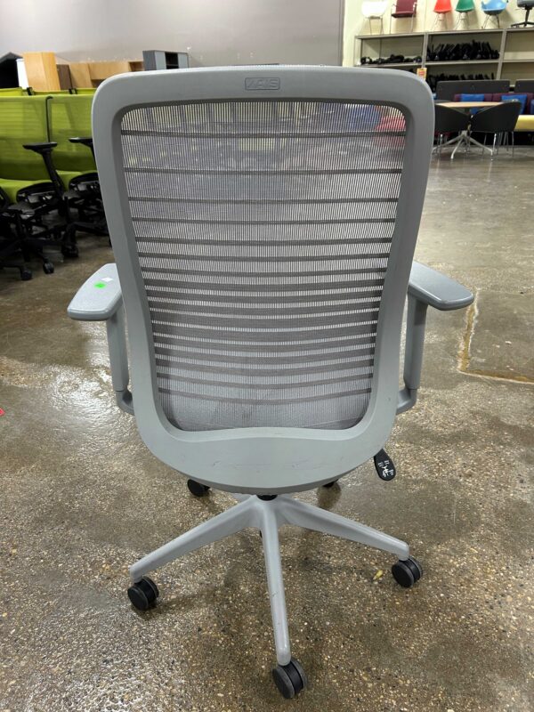 Used Grey AIS Bolton Computer Chair - Image 2