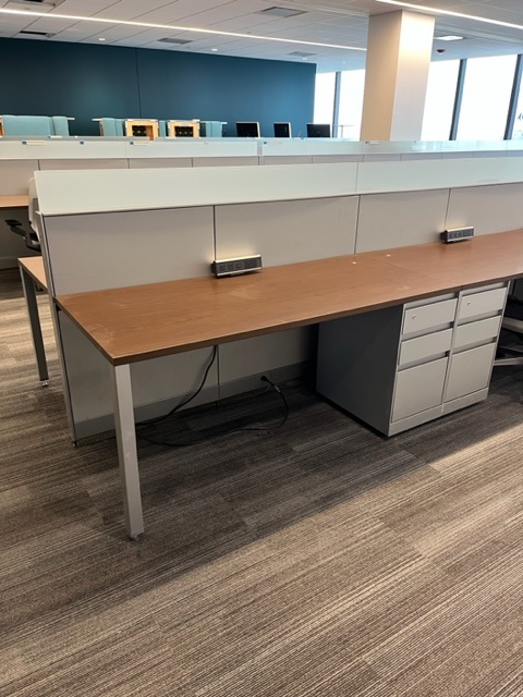 Recycled Steelcase Benching