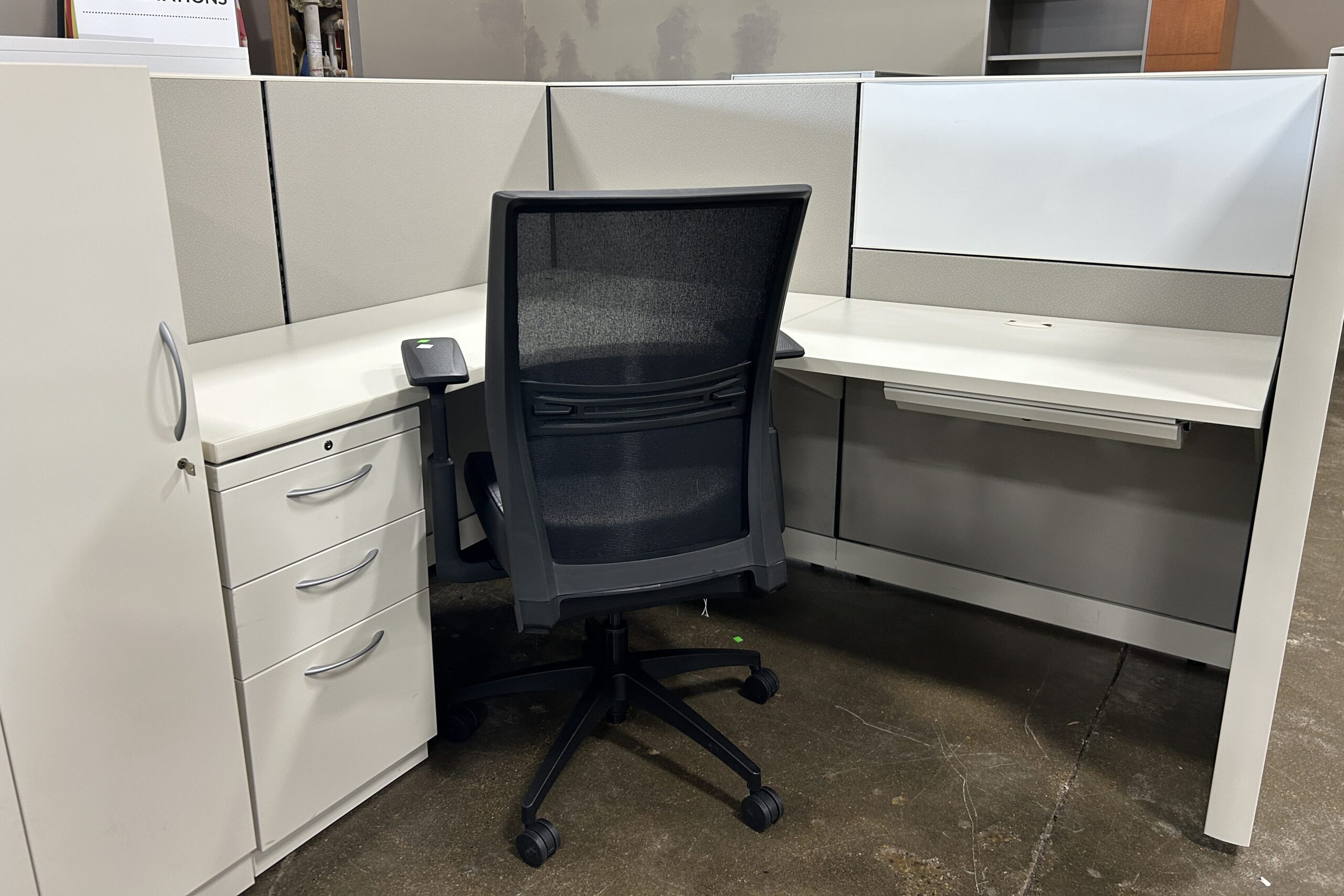 Used Allsteel cubicle workstation