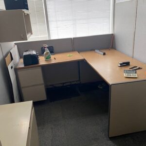 Steelcase 9000 L Shape Desk