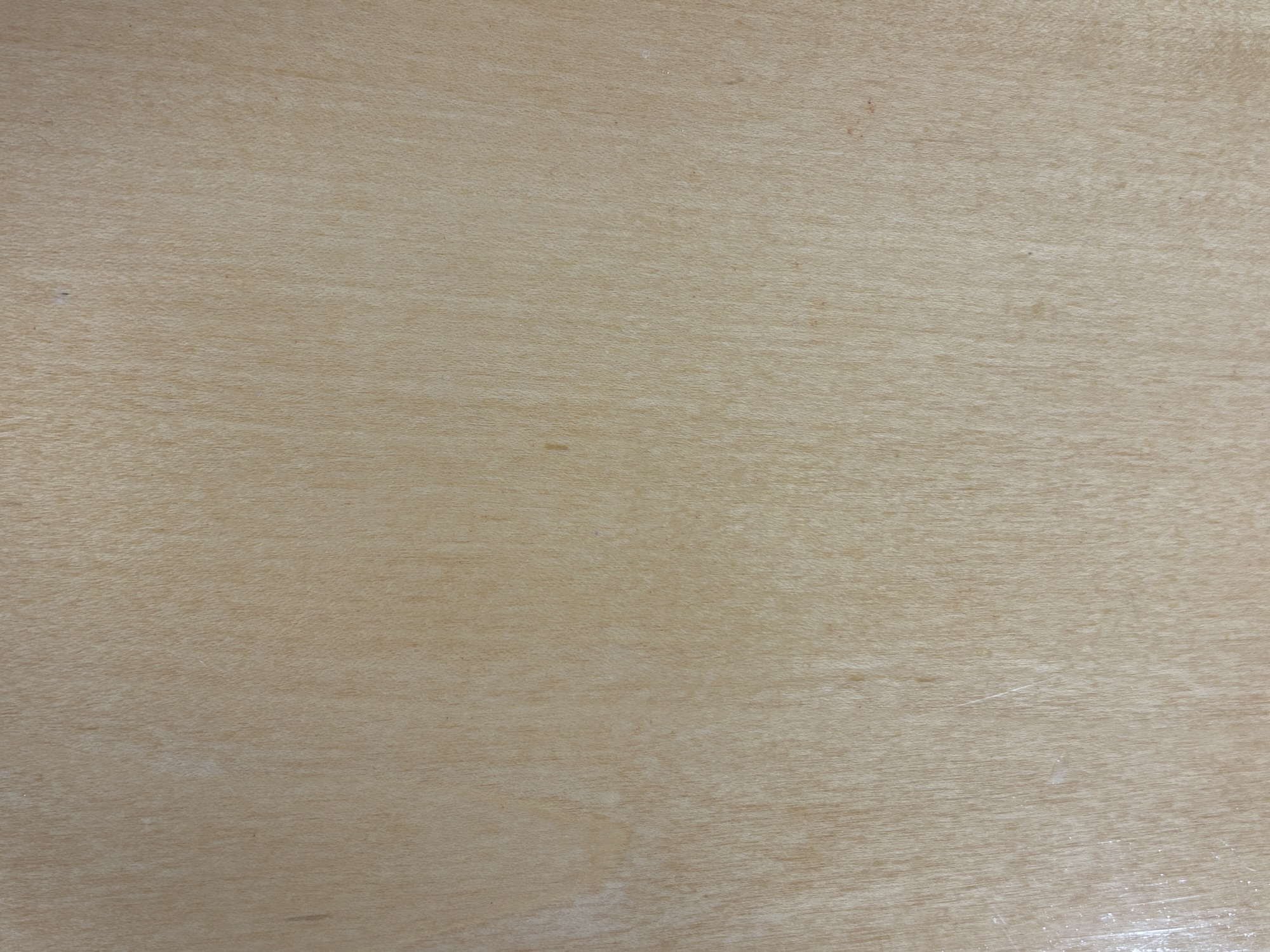 Used 36" x 96" Rectangular Table in Light Honey + Black - Image 5