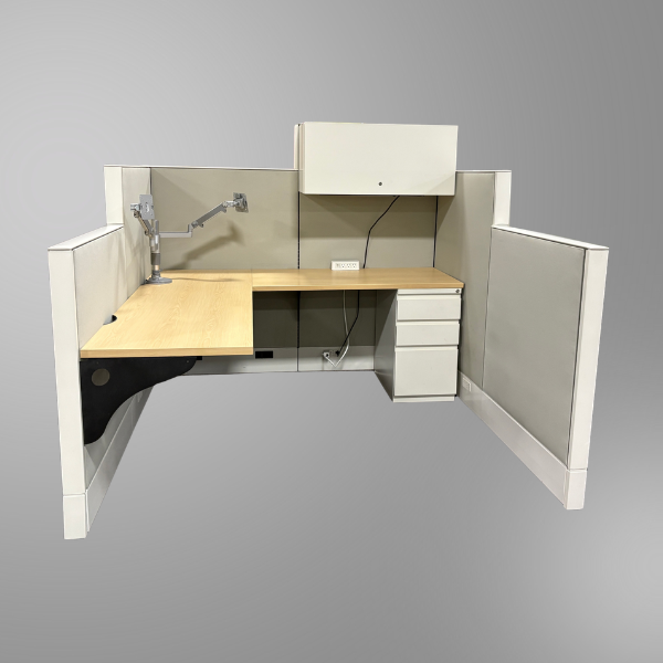 Used Haworth Premise Enhanced 6×6 Cubicle
