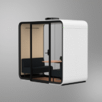A Framery Four Meeting Pod, available now at Office Furniture Resources.