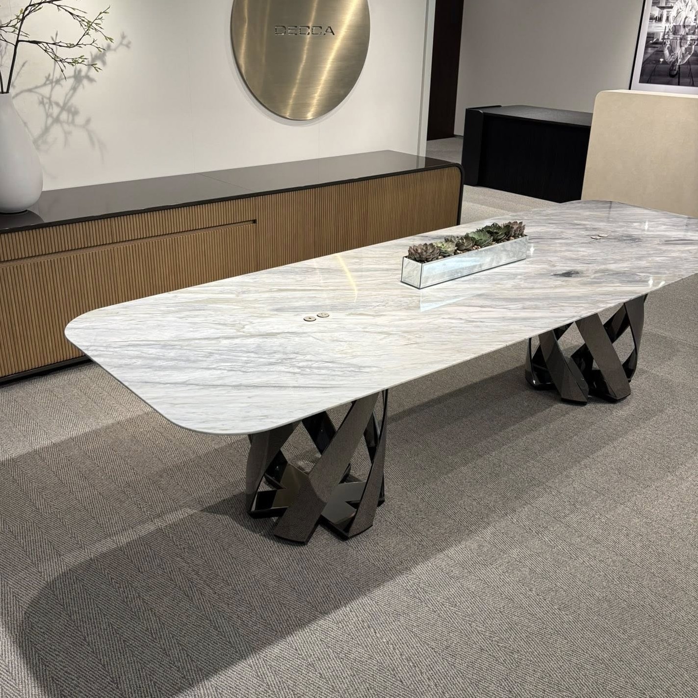 Used Decca 10′ Ribbon Conference Table
