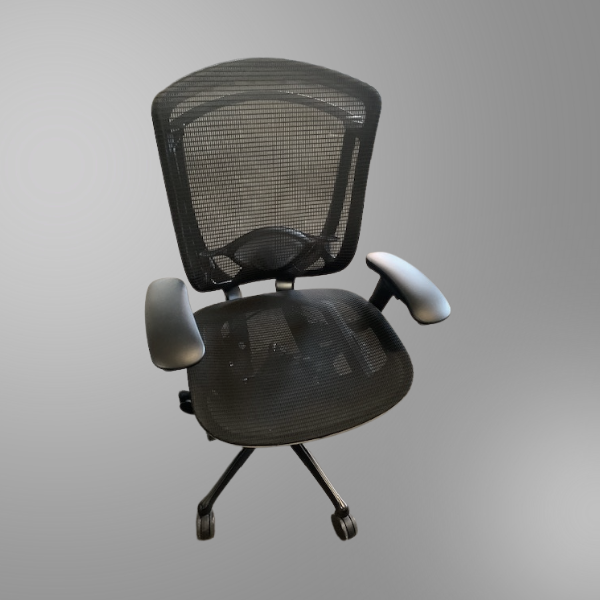 A thumbnail photo of a used Teknion Contessa all mesh desk chair, for sale at Office Furniture Resources.