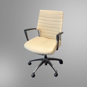 Global Leather Conference Chair