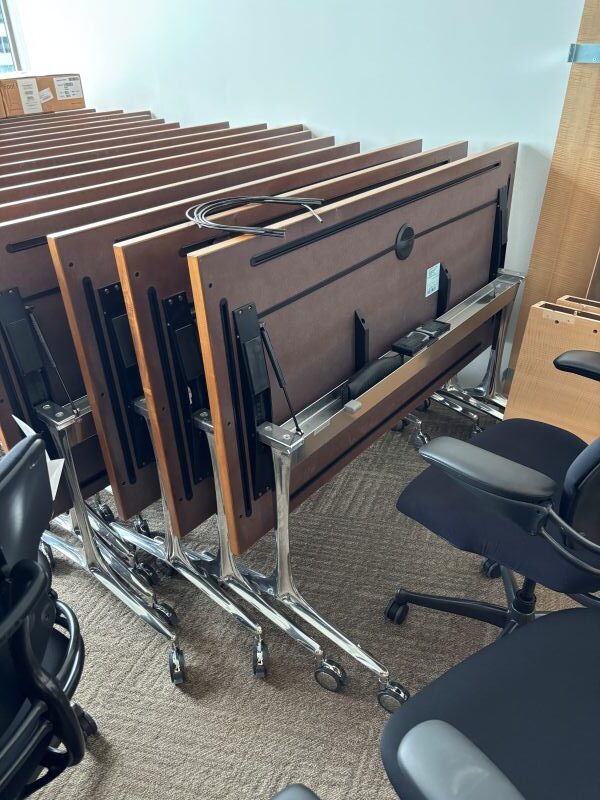 Used 30x60 Flip and Nest table - Image 2