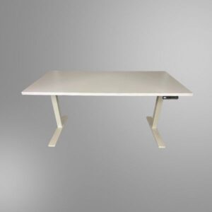 A used Knoll sit to stand desk
