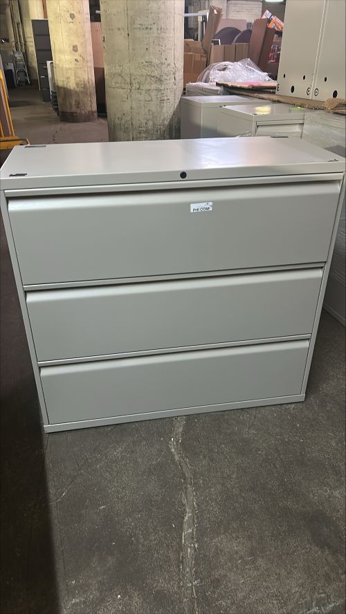 Used Knoll 3-Drawer 42" Lateral File - Image 2