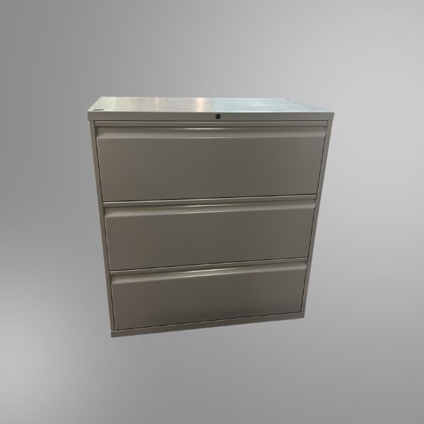 Used Knoll 3-Drawer 36" Lateral File