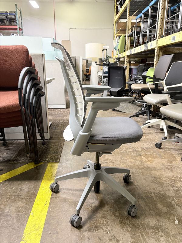 Used Allsteel Mimeo Desk Chair - Grey