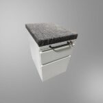 Used Mobile Pedestal with Cushion Top